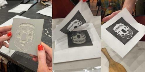 An Intro to Linocut with Tish