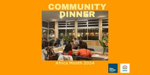 Community Dinner | Africa Month 2024