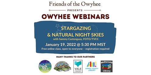 Stargazing & Natural Night Skies in the Owyhee: Winter Circle
