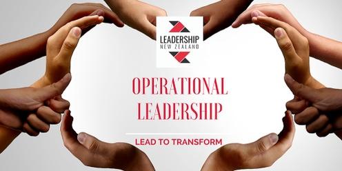 LNZ Lead to Transform | Operational Leadership
