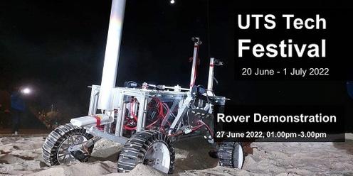 UTS Tech Festival 2022: Rover Demonstration