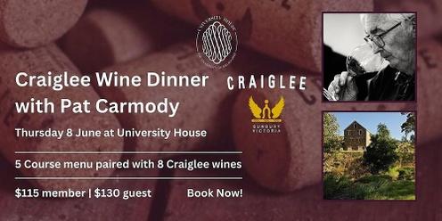 Craiglee Wine Dinner