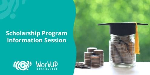 Scholarship Program Information Session (Online) - May 2024