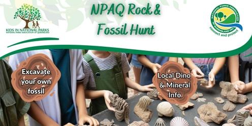 Kids in NP Rock and Fossil Hunt