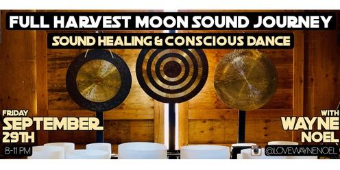 Full Harvest Moon Sound Journey and Dance with Wayne Noel