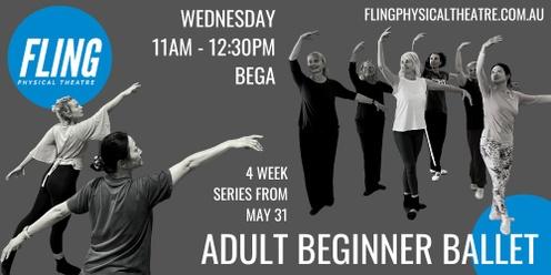 Beginner Adult Ballet Bega - 4 week Series