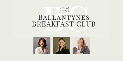 The Ballantynes Breakfast Club - Monique Kaminski and Laura Frankenschmidt - SOLD OUT