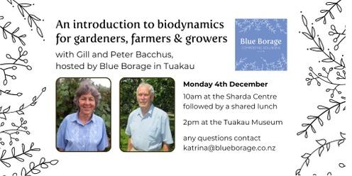 Biodynamic Gardening in Tuakau: Introductory talk with Peter & Gill Bacchus
