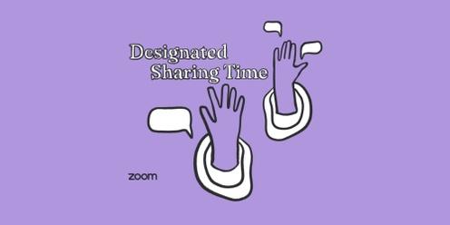 Designated Sharing Time