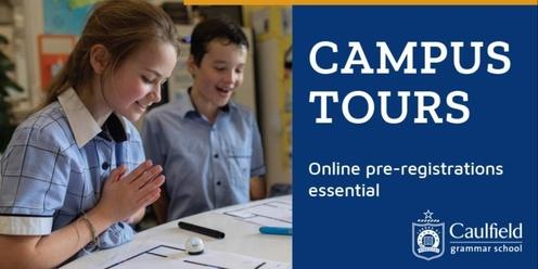 CAMPUS TOURS 8 MAY 2024 | WHEELERS HILL CAMPUS SECONDARY SCHOOL