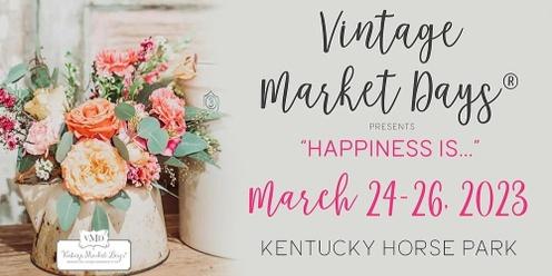 Vintage Market Days - "Happiness Is..."