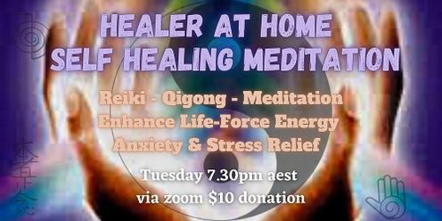 Qigong, Reiki & meditation - Healer at home class