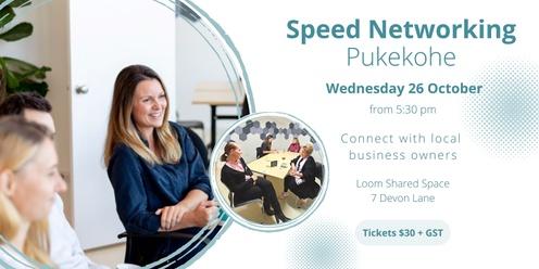 Pukekohe Speed Networking at Loom Shared Space