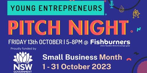 Young Entrepreneurs Pitch Night with NSW Small Business Commissioner