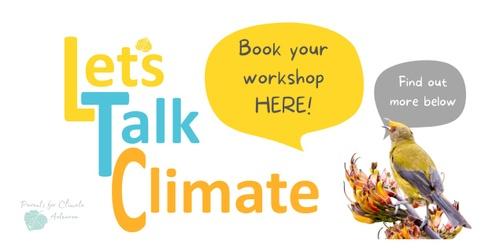 Let's Talk Climate in Kelburn