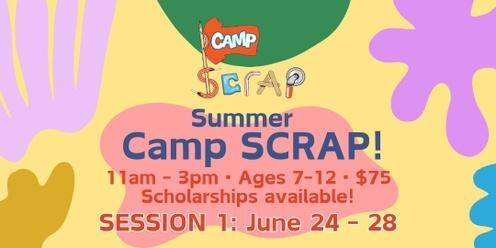Camp SCRAP: Marbles, Models, & Mechanisms • Mon, June 24 - Fri, June 28
