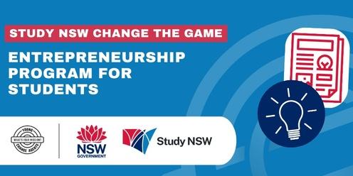 Study NSW Change the Game: Entrepreneurship Program