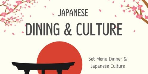 Japanese Set Menu Dinner & Culture