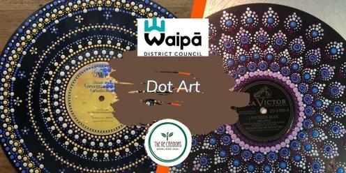 Dot Art on Record Players, Te Awamutu Museum, Saturday May 18, 11.00am-1.00pm 