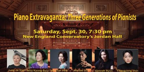 Piano Extravaganza: Three Generation of Pianists