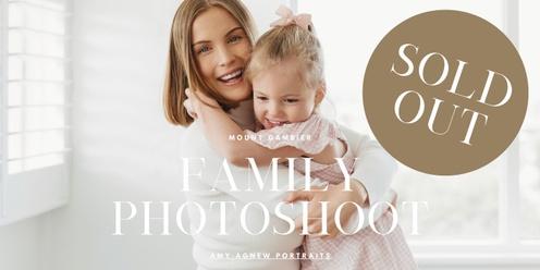 SOLD OUT // FAMILY PHOTOSHOOT - Mount Gambier