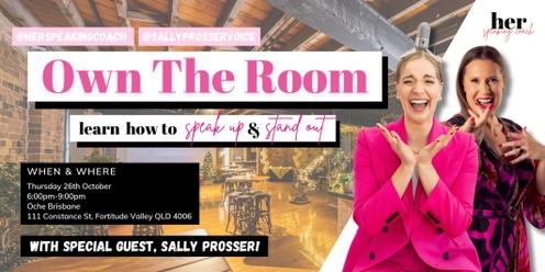 Own The Room (Women's Workshop Brisbane)