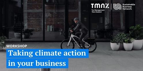 Workshop: Taking climate action in your business 