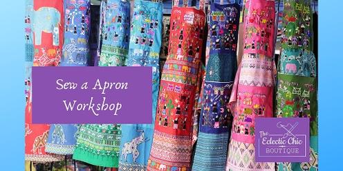Sew a Apron - Sewing Machine Workshop for Ages 8 to 14