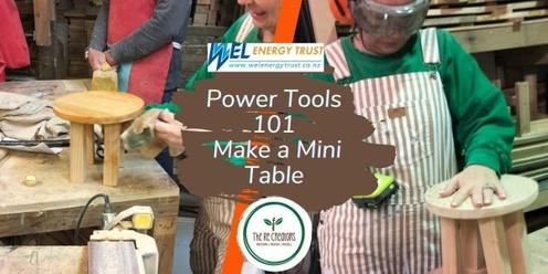 Power Tools 101: Make a Mini Table, Shama Ethnic Women's Trust, Saturday, 14 October,  2.00 pm- 5.00 pm