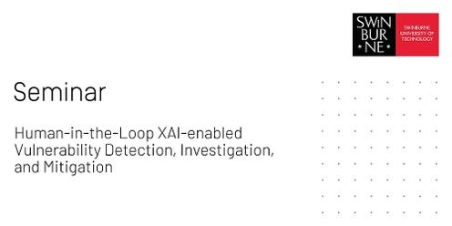 Seminar: Human-in-the-Loop XAI-enabled Vulnerability Detection, Investigation, and Mitigation