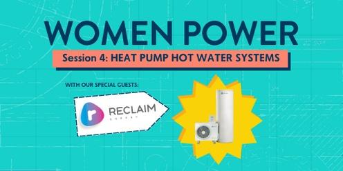 Women Power Session 4: Heat Pump Hot Water Systems